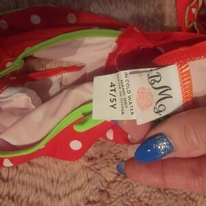 Girls Watermelon swimsuit size 4t/5yrs